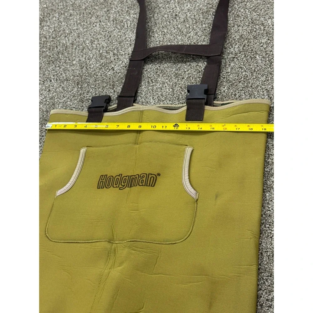 Hodgman Lakestream Chest Waders Bootfoot Fishing Mens‎ XL Green Neoprene Long